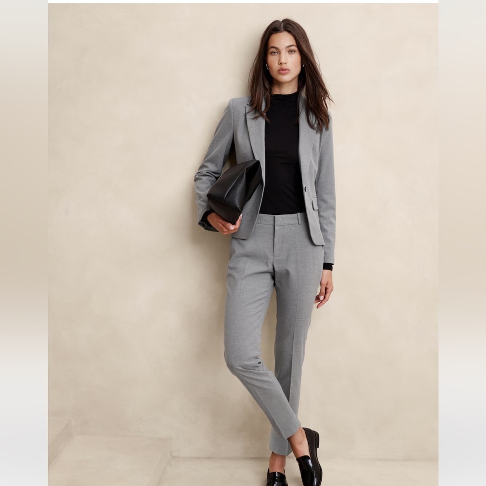 NWT Banana Republic plaid blazer 4